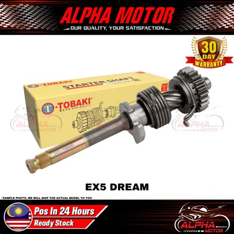 EX5 DREAM TOBAKI STARTER SHAFT FULL SET PNP STARTERSHAFT Shopee Malaysia