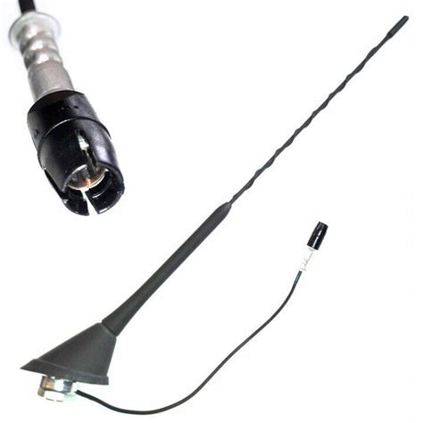 Stabantenne Antenne für Fiat 500 Antennenfuss Antennensockel