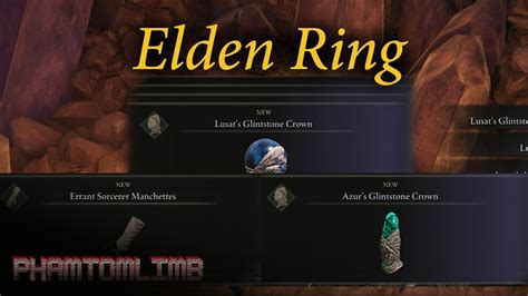 Elden Ring Lusat S Glintstone Crown Azur S Glintstone Crown Errant