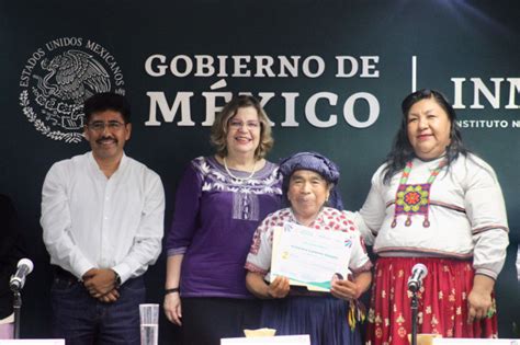 Inmujeres E Inpi Entregan Premio “martha Sánchez Néstor” A 20 Mujeres