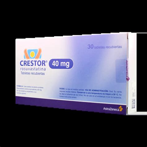 Crestor 40mg X 30 Tablets Cendis