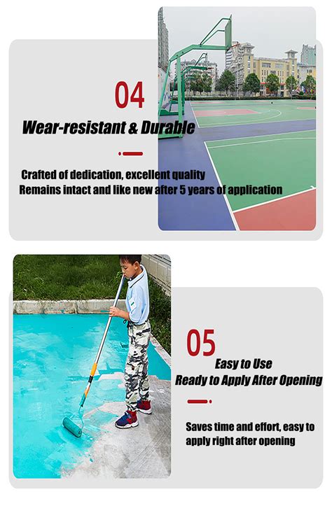 3 IN 1 Epoxy Floor Paint Rubberized Water-Based Epoxy Resin Floor Paint