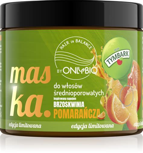 Onlybio Maska Do W Os W Rednioporowatych Pomara Cza Brzoskwinia