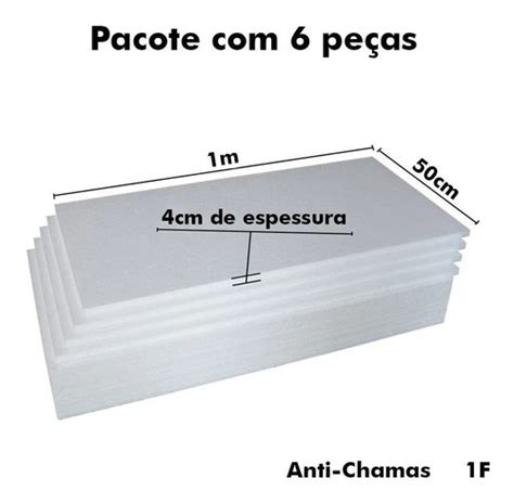 Placas De Isopor Mm Cm Forro T Rmico Ac Stico Parcelamento