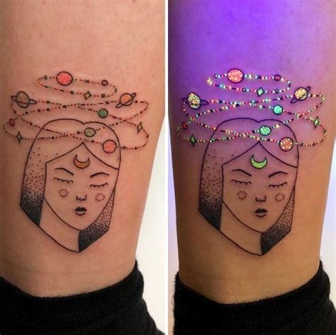 Tatuajes Echos Con Tinta Ultravioleta Que Te Sorprender N