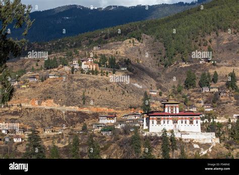 Paro Dzong Bhutan Stock Photo Alamy