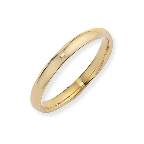 Court Shape Wedding Ring Mm