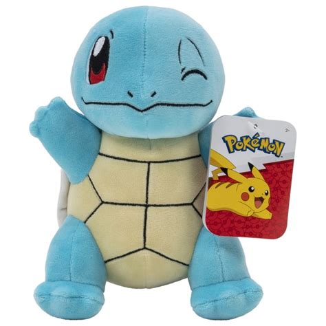 Pokémon Kuscheltier Schiggy Plüschfigur ca 20 cm Smyths Toys Deutschland