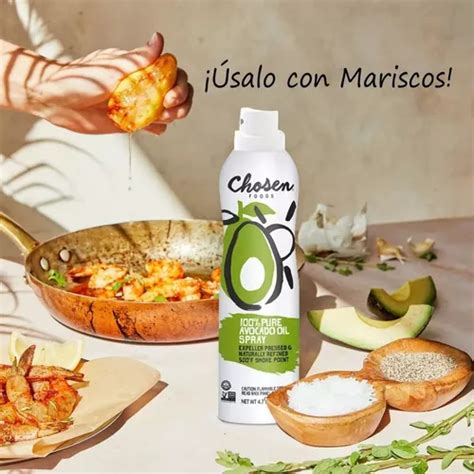 Aceite De Aguacate En Spray Chosen Foods Ideal Para Airfryer En Venta