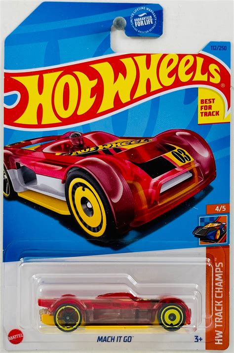 Hot Wheels 2023 Collector 112 250 Hw Track Champs 4 5 Mach It Kmj Diecast Ii