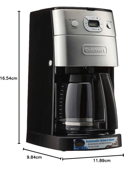 Cuisinart Dgb Bc Cup Grind Brew Coffee Maker Electric Coffee