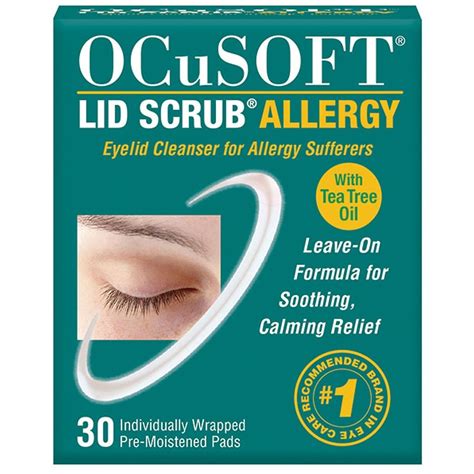 Ocusoft Lid Scrub Allergy Pads Walgreens