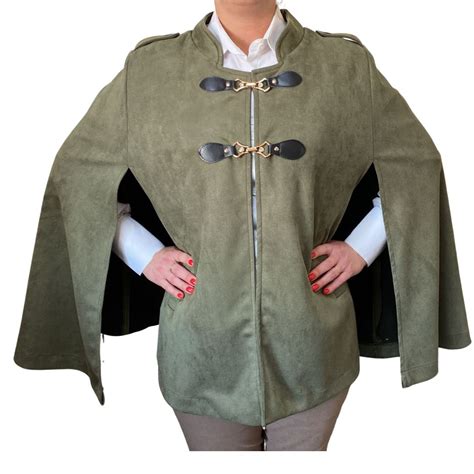 Poncho Pelerine Verde Criações Darvami Pilchas E Roupas Gaúchas