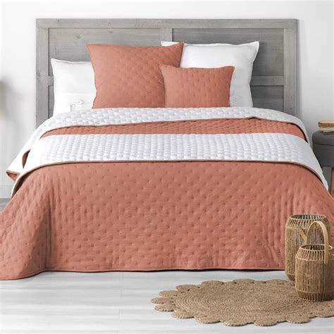 Bedsprei 240 X 260 Cm Mellow Chic Terracotta Beddengoed Eminza