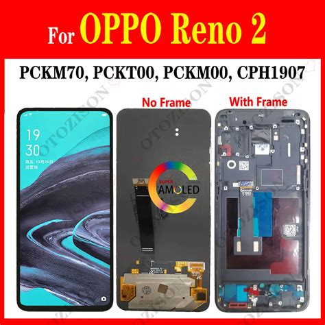 Bloc Cran Tactile LCD De Remplacement Avec Ch Ssis Pour OPPO Reno 2