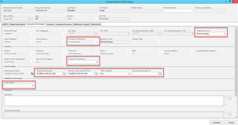 Use Update Patient Information Conversation