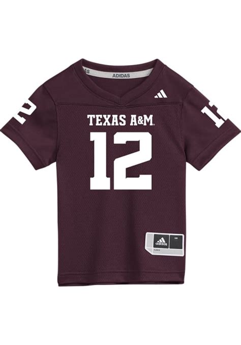 Texas Aandm Aggies Adidas Toddler Replica Maroon Football Jersey