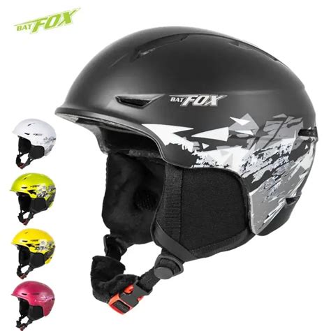 Batfox Casco De Esqu Profesional De Media Cubierta Moldeado