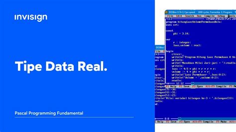 Tipe Data Real Pascal Programming Fundamental Youtube