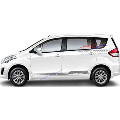 Jual Sticker Mobil Suzuki Ertiga List Minimalis Kanji Stiker Cutting