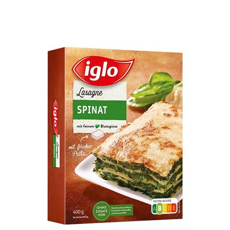 Iglo Spinat Lasagne