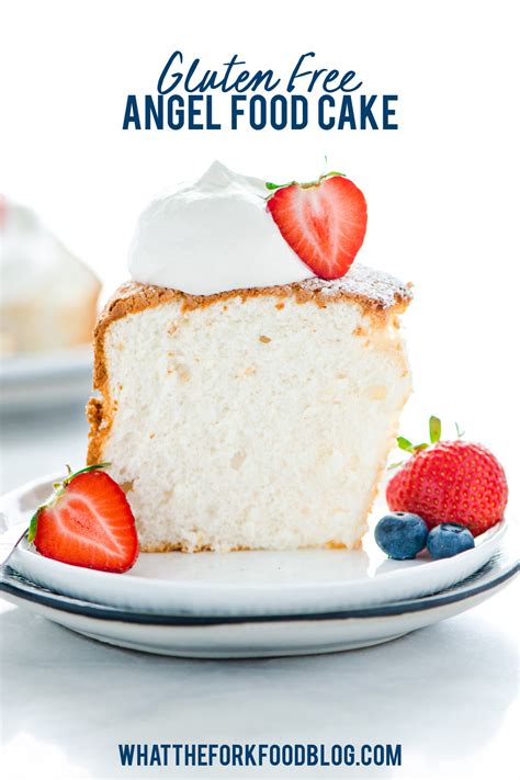 Perfect Gluten Free Angel Food Cake Recipe What The Fork