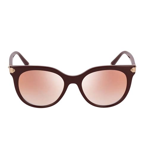 Dolce Gabbana Occhiali Da Sole In Acetato Con Lenti Specchiate