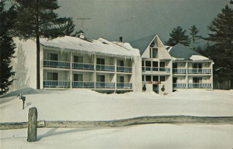 Scandinavi Inn Campton Nh Postcard