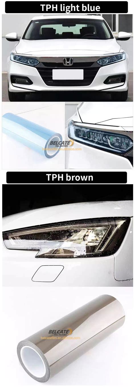 Buy Cm M Special Light Black Tph Ppf Car Headlight Protection Film