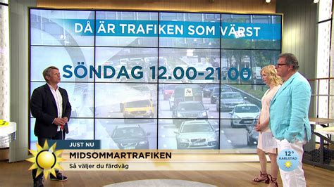 Midsommartrafiken Här är Vägarna Du Ska Undvika Nyhetsmorgon Tv4