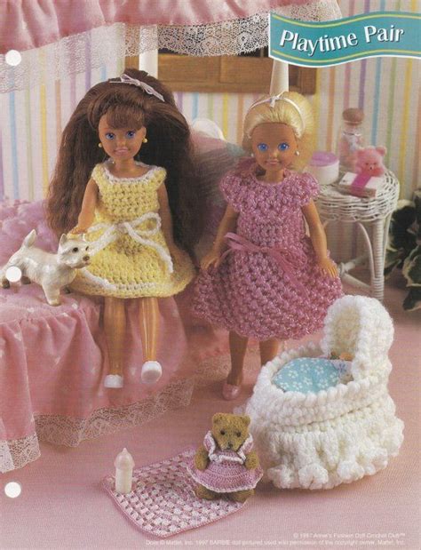 Annies Fashion Doll Clothes Crochet Club Pattern Fc25 03