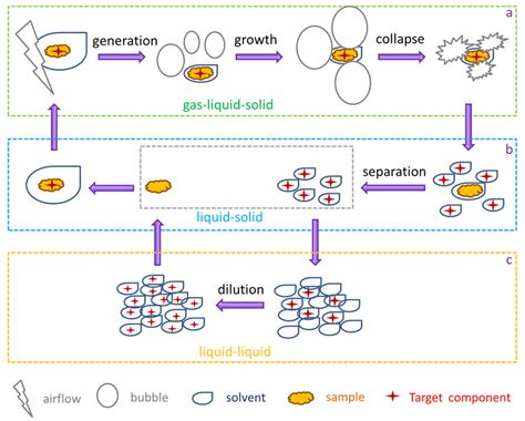 Schematic Diagram Of The Gasliquidsolid Conversion A The