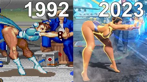 EVOLUTION Of Chun Li S Kikoken YouTube