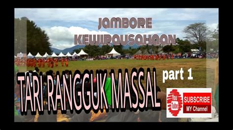 Tari Rangguk Massal Di Acara Jambore Kewirausahaan Smk Se Provinsi