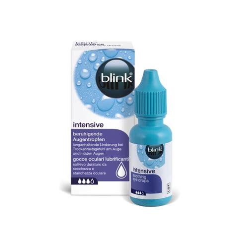 Blink Intensive Tears 10 Ml Bausch Lomb Markenpflegemittel