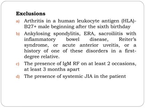 Juvenile Idiopathic Arthritis Jia Ppt