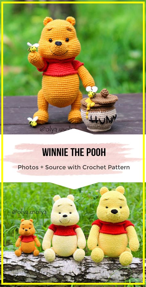 Crochet Pattern For Winnie The Pooh | Rscrawl