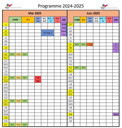 Les Calendriers Handibasket