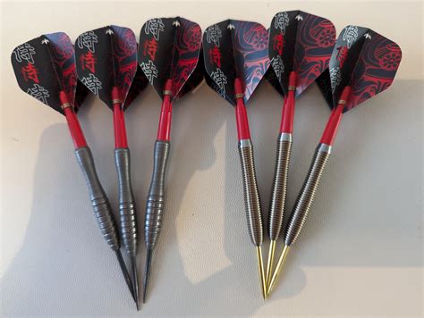 Double Ndd Harrows V Wing 2004 And 2023 Versions 25g Rdarts