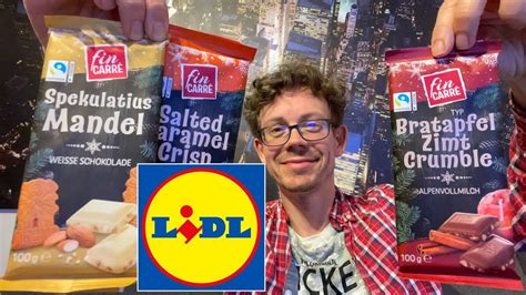 Lidl Schokolade Bratapfel Zimt Crumble Mandel Spekulatius Und Salted