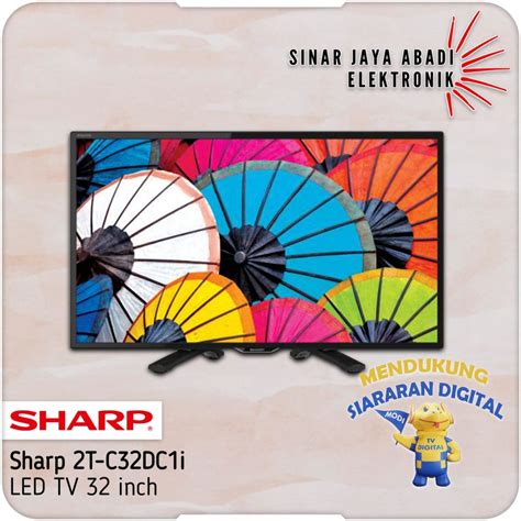 Jual Sharp Led Tv T C Gd I Hd Digital Tv Inch Shopee Indonesia