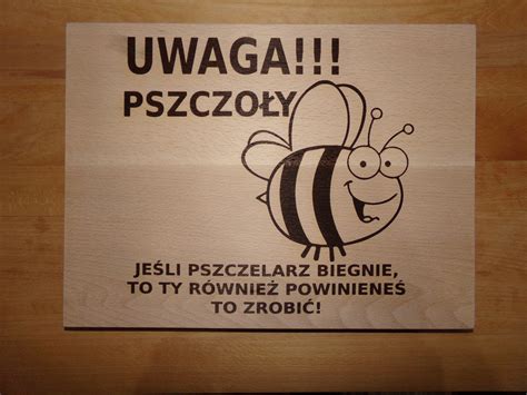 Tabliczki Drewniane Na Pasiek Akcesoria Pszczelarskie Ule