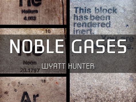 Noble Gases by 884251110