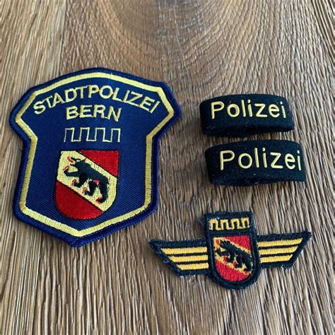 Stadtpolizei Bern Patch Patten Fl Gel Kaufen Auf Ricardo