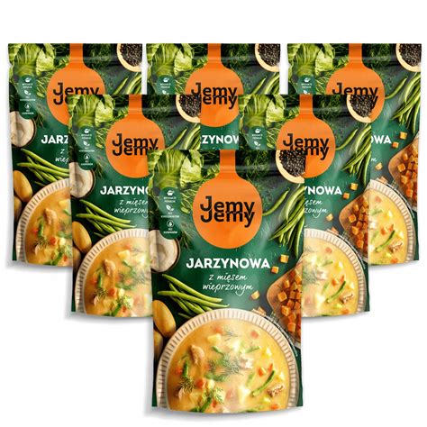 Zupa Jarzynowa z Mięsem Wieprzowym JEMY JEMY 450 g x 6 sztuk 8062782966