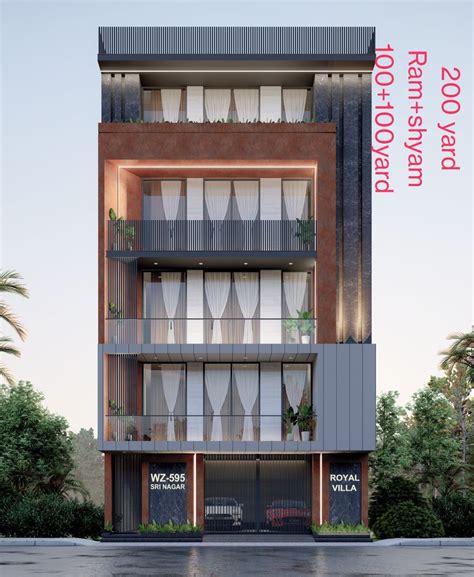 Modern Apartment Building Design