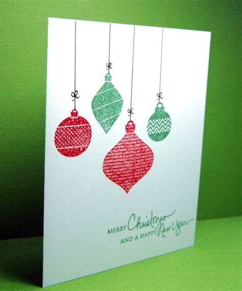 Items Similar To Christmas Cards Holiday Ornament Cards Set Of 6 On