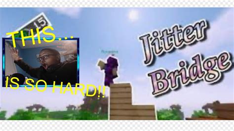 Skywars But I Have To Jitter Bridge Skywars Challenge Youtube