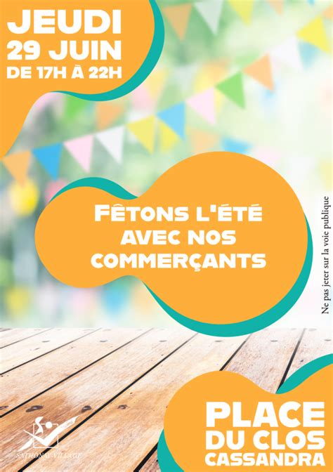 FETE DES COMMERCANTS Sathonay Village