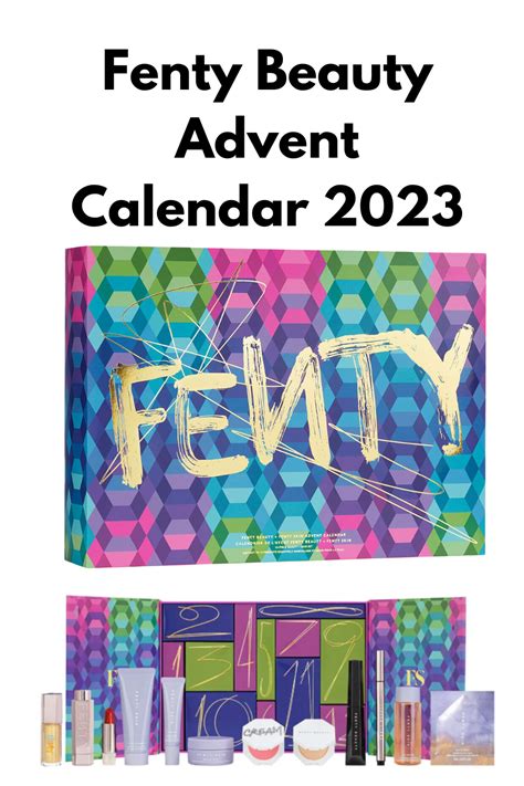 Fenty Beauty Advent Calendar Dev Onallcylinders